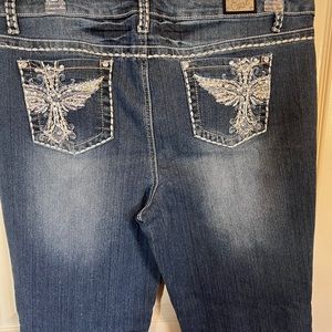 Earl Jeans Embellished Jeans Sz 16